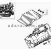 Каталог деталей СМД-31А - установки стартера Дон-1500Б