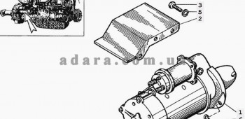 60) СМД-31А - Установка стартера