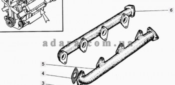 71) ЯМЗ-238АК - Газопровод