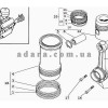 Каталог деталей ЯМЗ-238АК - поршня и шатуна Дон-1500Б