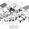 Схема установки кабины К-701 и К-700А