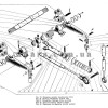 Схема механизма навески К-701 и К-700А