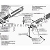 Схема блоку врівноваження для жаток 4-5 м Нива СК-5М