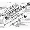 Схема шнека колосового 1 Нива СК-5М