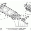 Схема вала транспортера нижнього 3518050-18300А Нива СК-5М