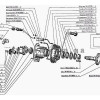 Схема редуктора бортового правого 2 Нива СК-5М