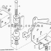 Схема опори дизеля Т40М-1002370-Б