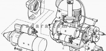 Схема стартера Т-40