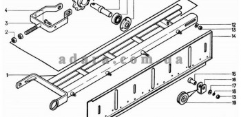 Каталог деталей питателя ЗП 02.080 зернометателя ЗМ-60