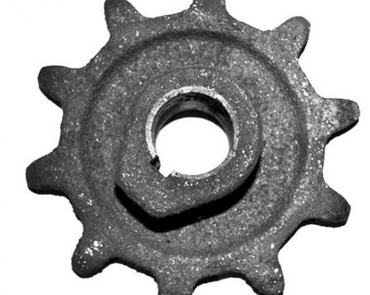 Звездочка транспортера загрузочного ЗМ-60 Z=10, t=38,0 Звездочка транспортера загрузочного ЗМ-60 Z=10, t=38,0