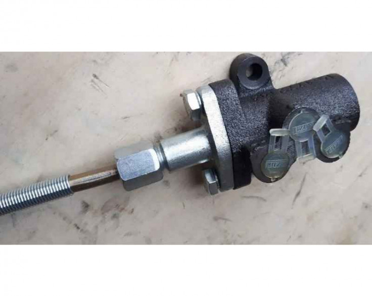 Кран управления делителем Камаз с тросом в сборе Кран управления делителем Камаз с тросом в сборе