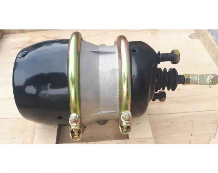 Камера тормозная задн.с энергоаккумулятором Т-24 (2 хомута, груша) Камера тормозная задн.с энергоаккумулятором Т-24 (2 хомута, груша)