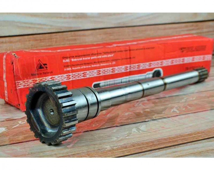 Вал силовой передачи МТЗ, под шпонку, оригинал Беларусь Вал силовой передачи МТЗ, под шпонку, оригинал Беларусь