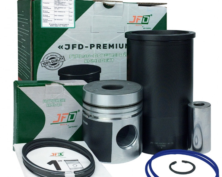 Поршнекомплект Д-260 "JFD-PREMIUM" (Євро1)(d-42) Поршнекомплект Д-260 "JFD-PREMIUM" (Євро1)(d-42)
