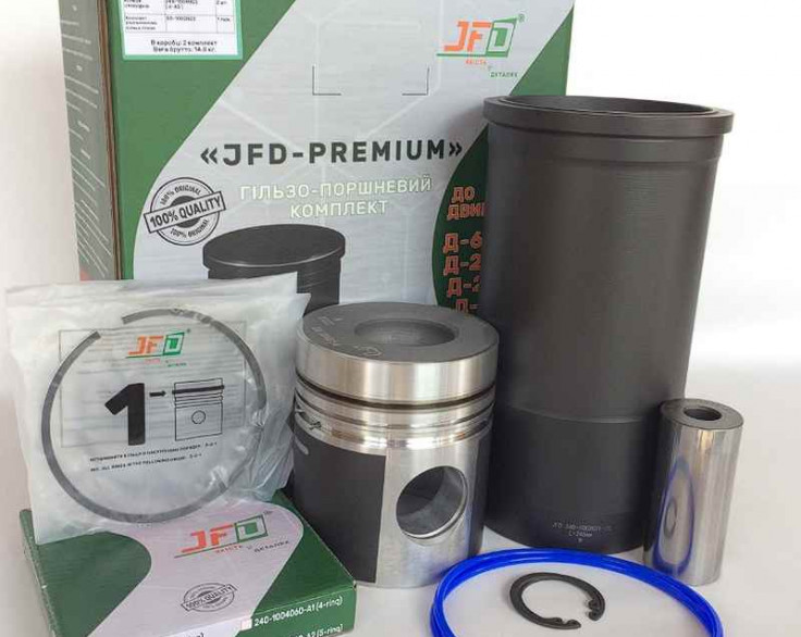 Поршнекомплект Д-260 "JFD-PREMIUM" (Євро2)(d-42) Поршнекомплект Д-260 "JFD-PREMIUM" (Євро2)(d-42)
