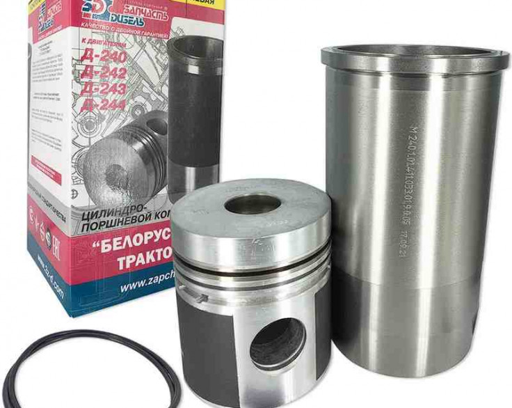 Поршнекомплект МТЗ, Д-240 запчасть-дизель, 5 канавочный Поршнекомплект МТЗ, Д-240 запчасть-дизель, 5 канавочный
