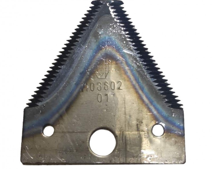 Сегмент косы комбайна Нива (на 3 отверстия) Сегмент косы комбайна Нива (на 3 отверстия)