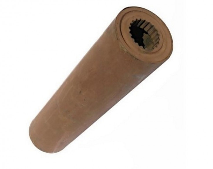 Валец ведущий транспортера ПСП-10 (шлиц-шлиц) 445 мм Валец ведущий транспортера ПСП-10 (шлиц-шлиц) 445 мм