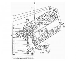 18) Двигатель - Картер дизеля Д37М-1002008-А