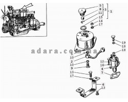 41) СМД-31А - Установка электрофакельного подогревателя