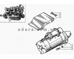 Каталог деталей СМД-31А - установки стартера Дон-1500А