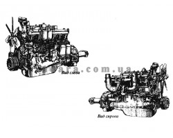 Схема двигуна СМД-31А СМД-31А