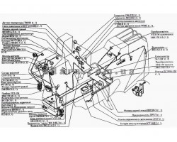 Схема електрообладнання 2 Нива СК-5М
