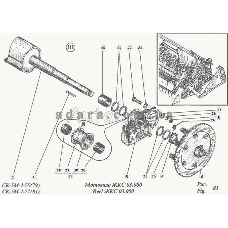 Мотовило ЖКС 03.000 3