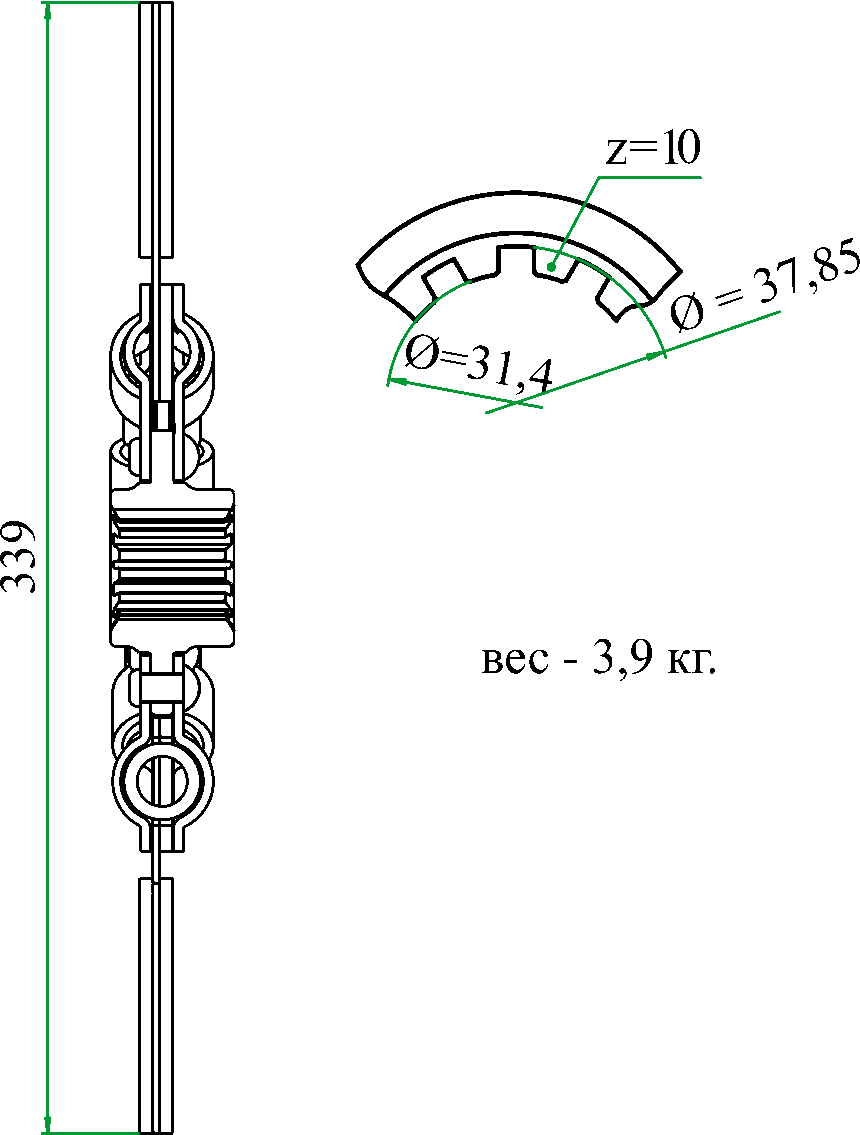 размеры диска сцепления ЗИЛ-130 на пружинах